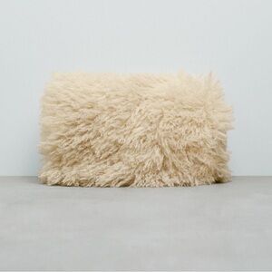 Zara faux fur handbag